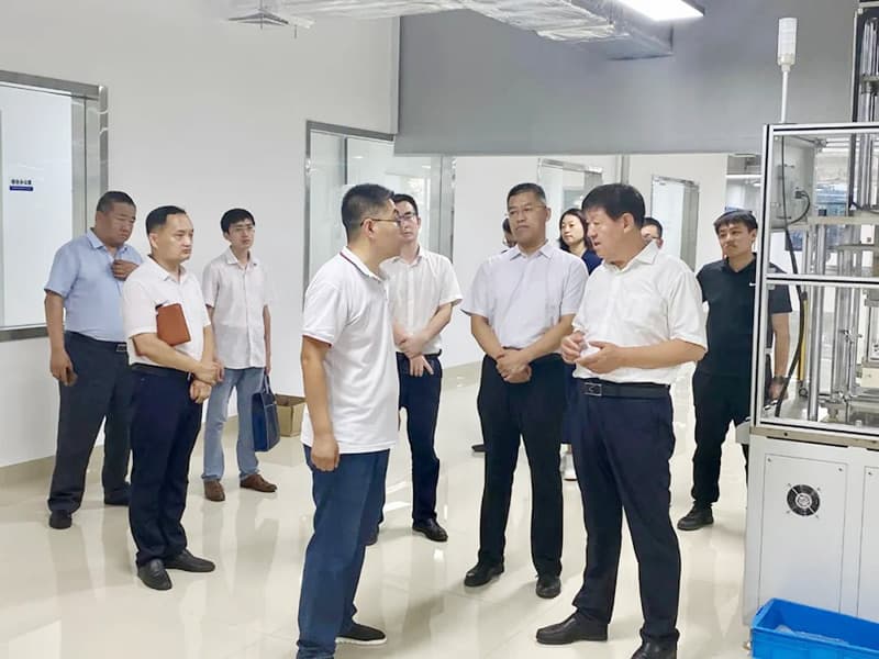 濟(jì)寧市政府黨組成員、一級(jí)巡視員張勝明到公司調(diào)研